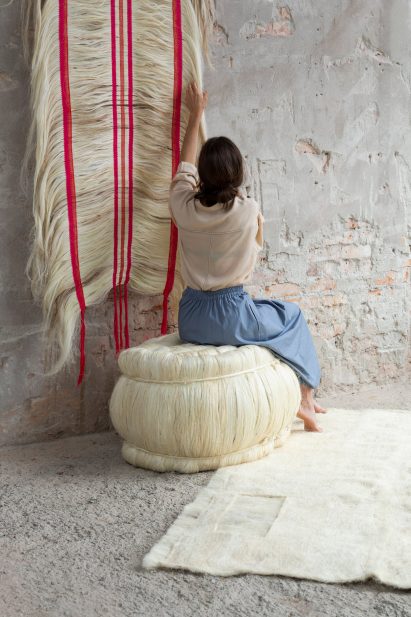 Unravelling the coffee bag by Rosana Escobar
