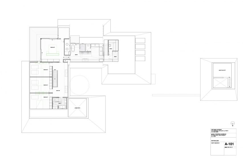 Second floor plan