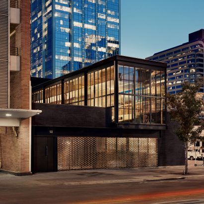 Comedor Restaurant exterior in Austin