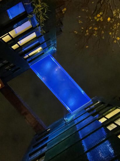 Sky Pool from below