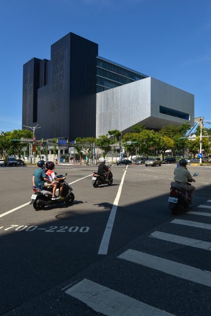 The exterior of Taipei Performing Arts Center