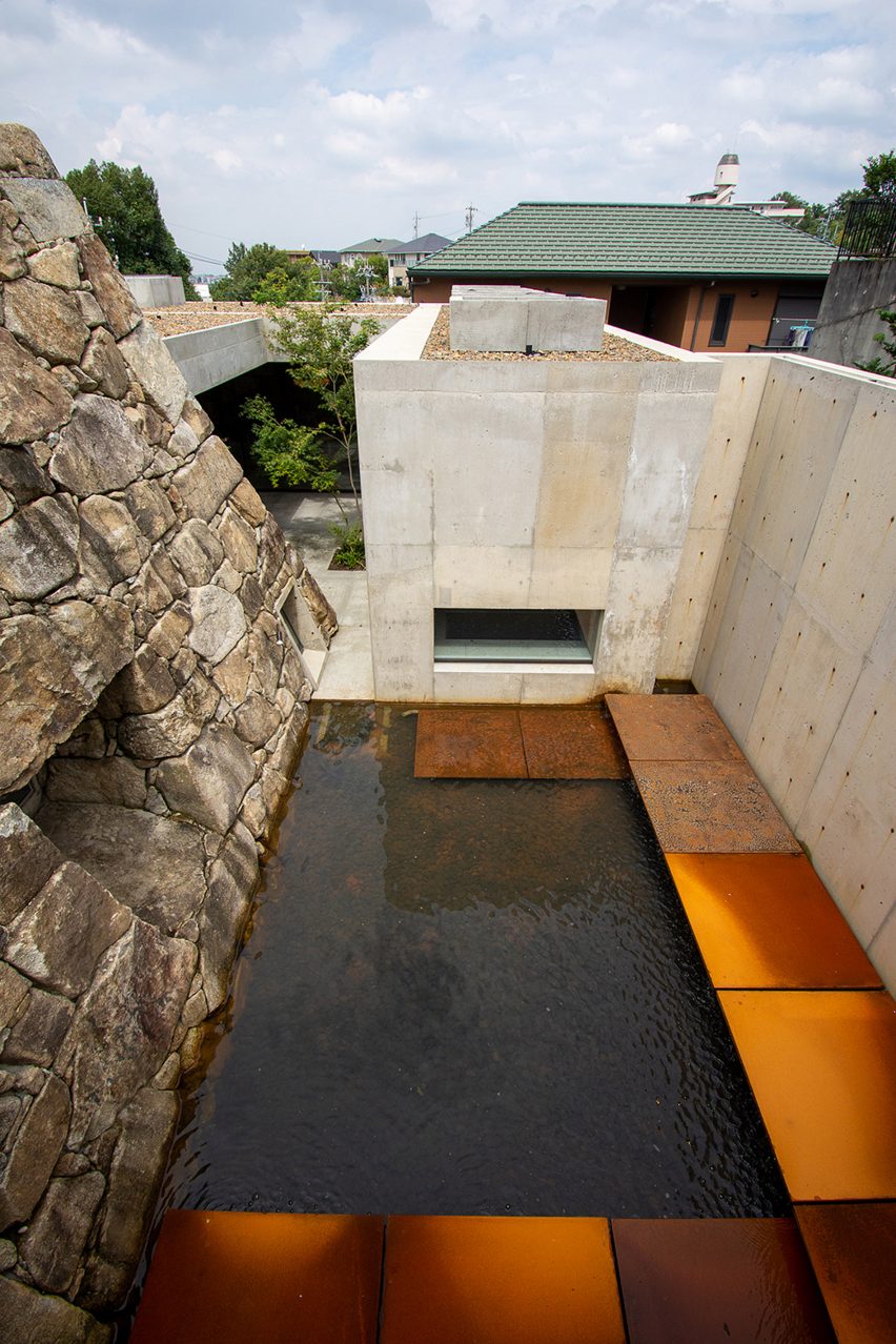 Japanese water garden