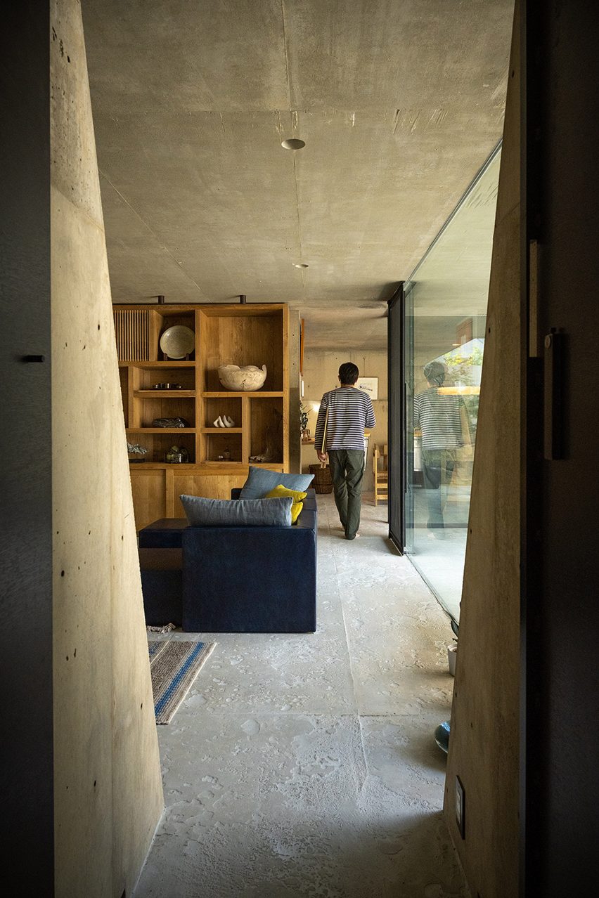 Inside Takamine-cho House
