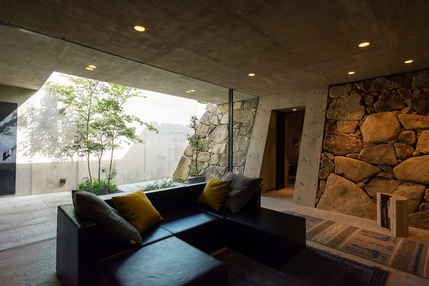 Inside Takamine-cho House