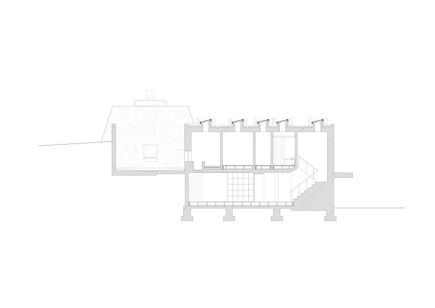 Section of Takamine-cho House