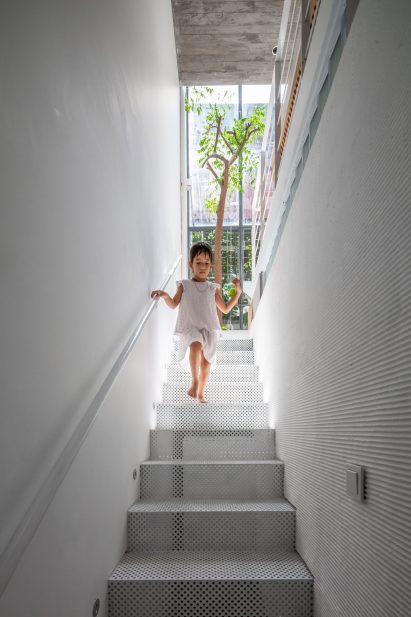 Staircase in TH House by ODDO Architects