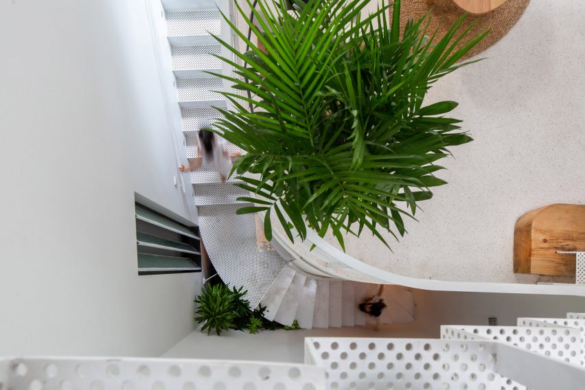 Staircase in TH House by ODDO Architects