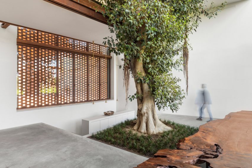 Living room of The Greenery
