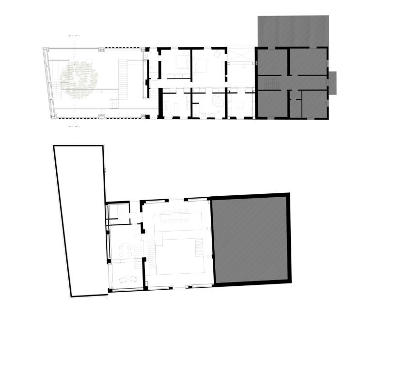 First floor plan of The Greenery
