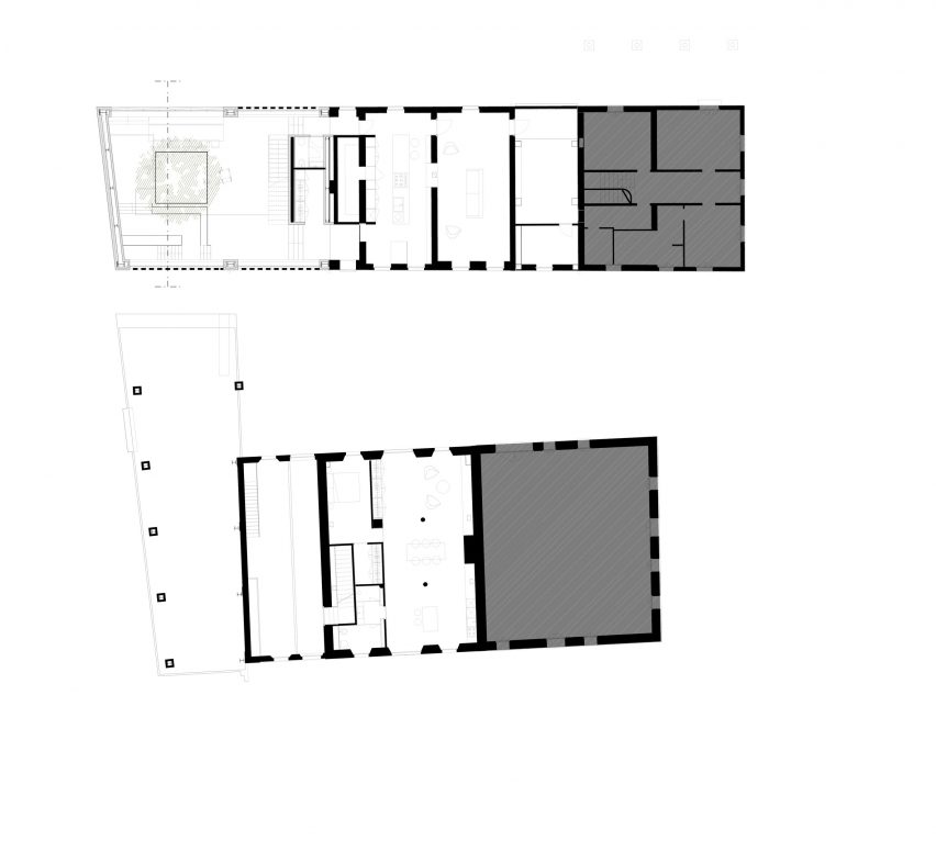 Ground floor plan of The Greenery