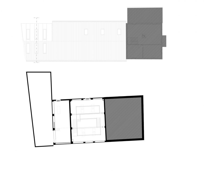 Second floor plan of The Greenery
