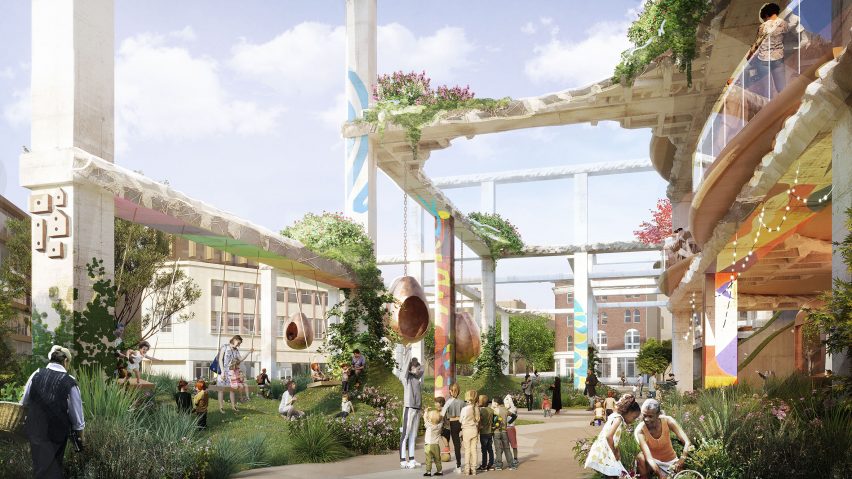 Broad Marsh development Nottingham by Heatherwick Studio