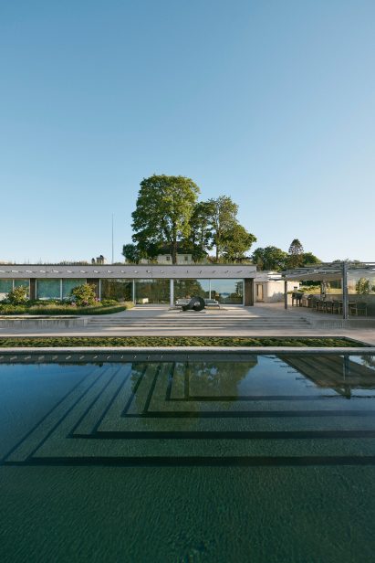 Swimming pool outside Villa Aa