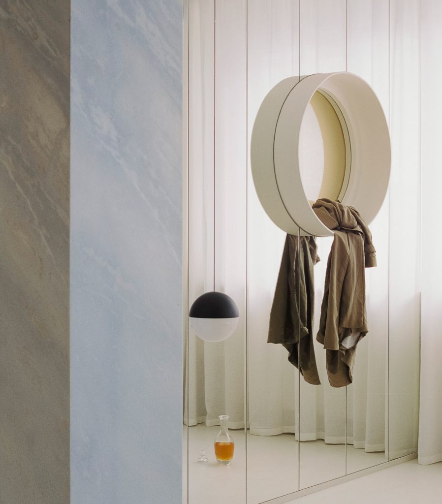 Interiors of The Whale apartment in Paris designed by Clément Lesnoff-Rocard