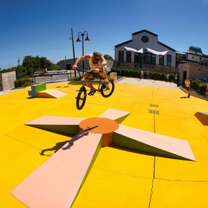 Yinka Ilori skatepark