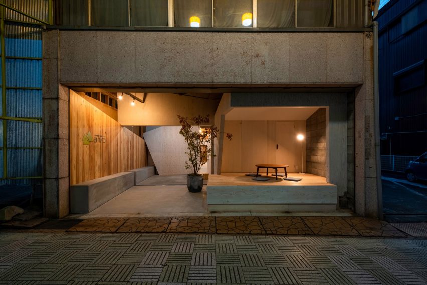 Yoridoko employment centre in Japan features plywood interiors