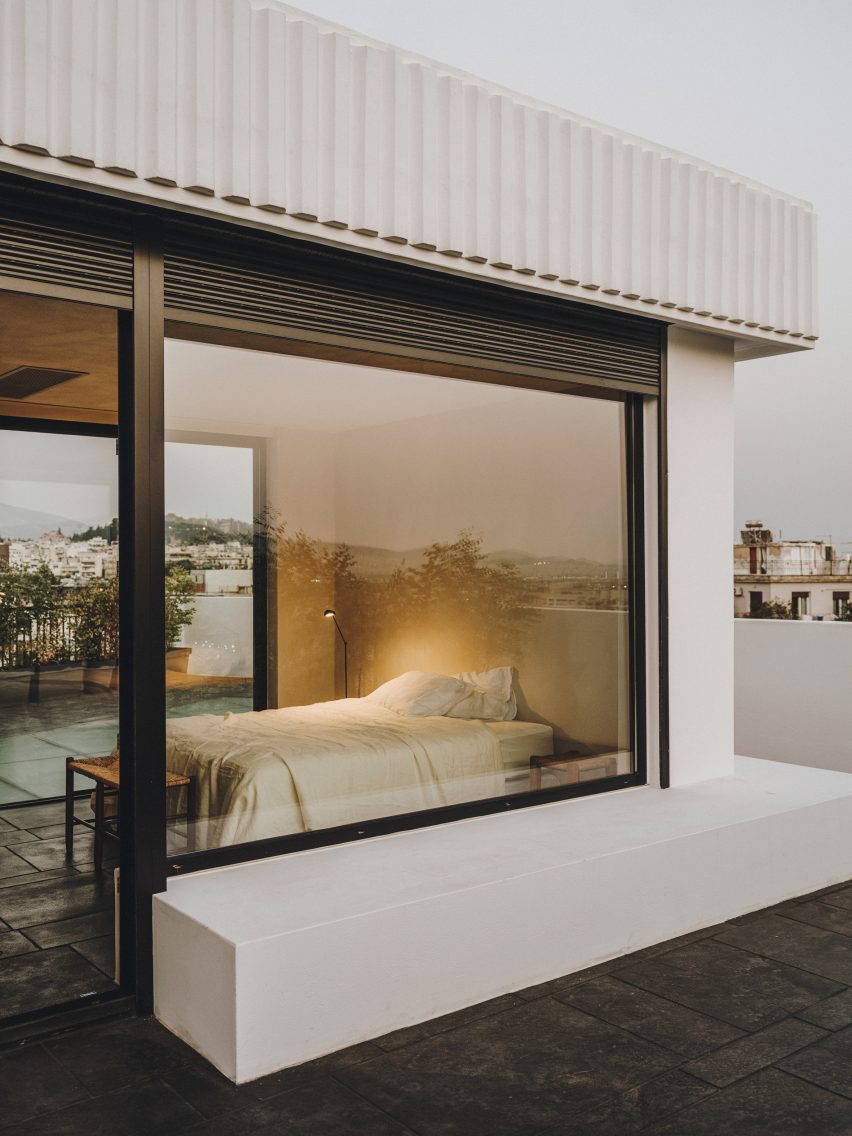 Studio Andrew Trotter design event space and penthouse inside Athens' 10AM Lofts