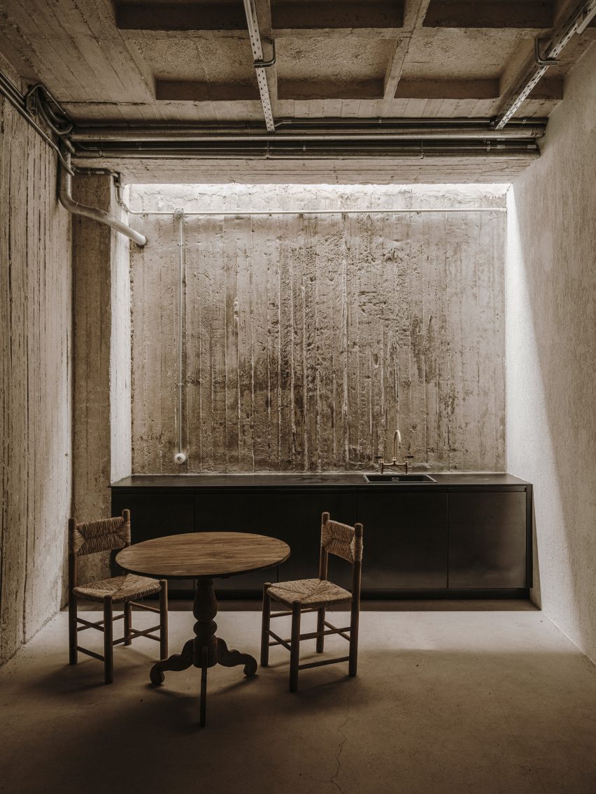 Studio Andrew Trotter design event space and penthouse inside Athens' 10AM Lofts
