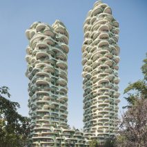 Exterior render of 1700 Alberni