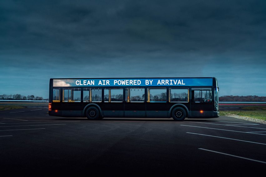 Electric bus by Arrival