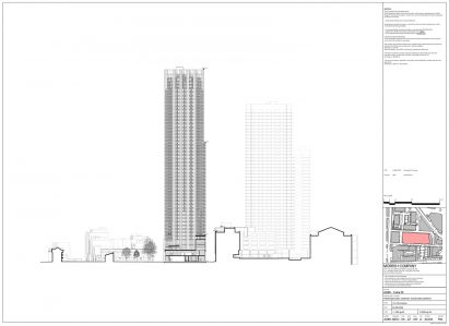 Elevation of Cuba Street