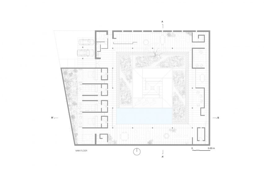 La Hacienda Jardin by Práctica Arquitectura