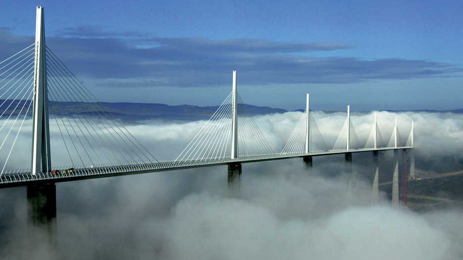 Foster + Partners-designed Millau Viaduct