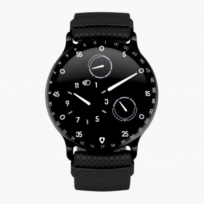 Ressence’s Type 3BBB is a monochromatic oil-filled watch