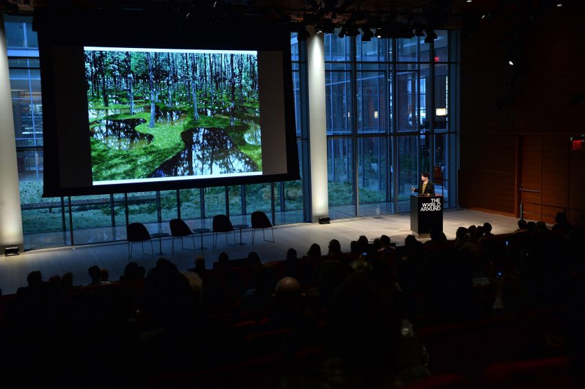 Speakers at previous editions of The World Around include architect Junya Ishigami