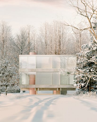 Concrete virtual house
