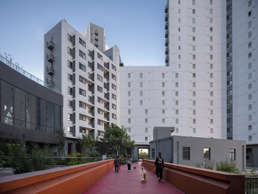Baiziwan housing blocks in China