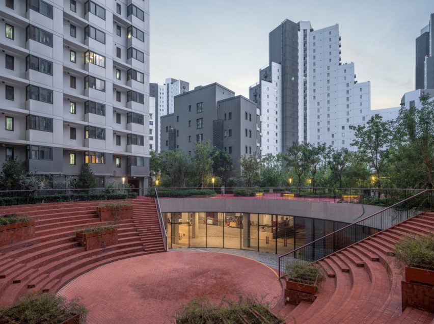View of Baiziwan blocks by MAD