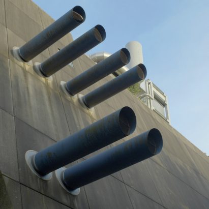 Exterior of Mäusebunker
