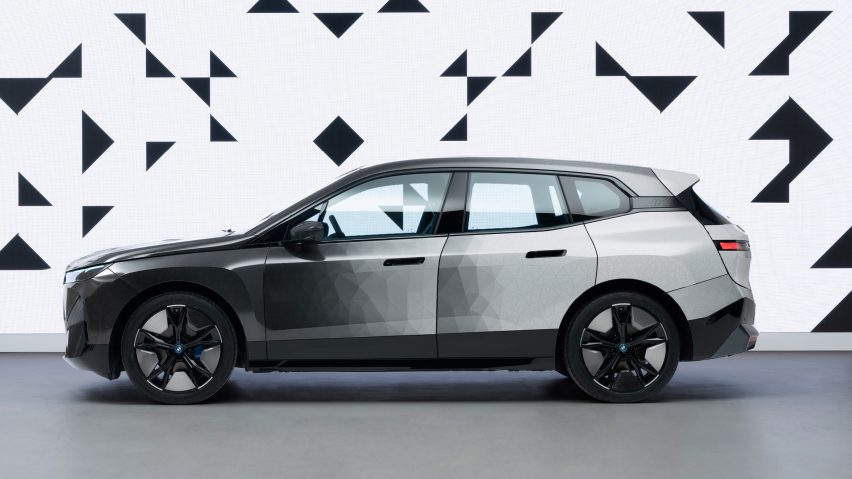 BMW colour-changing car