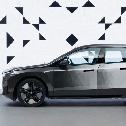 BMW colour-changing car