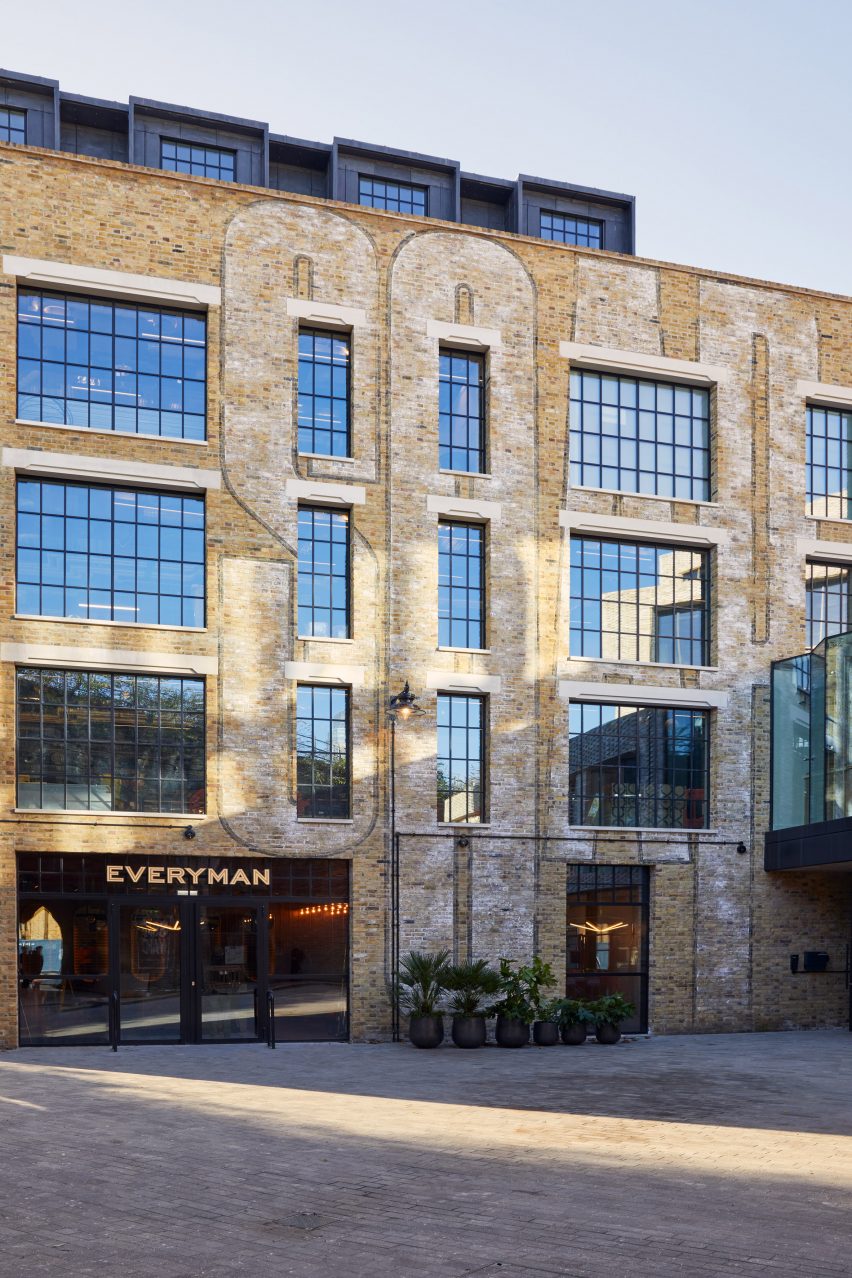 Brick building at London's Borough Yards by SPPARC