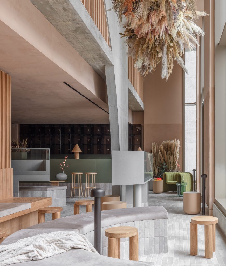 Ground floor of Buckle Street Studios by Grzywinski+Pons for Locke hotels