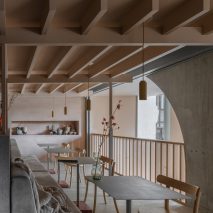 Co-working mezzanines in Buckle Street Studios by Grzywinski+Pons for Locke hotels