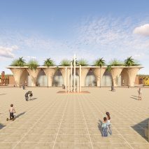 Valentino Gareri Atelier designs village made from 3D-printed cacao waste
