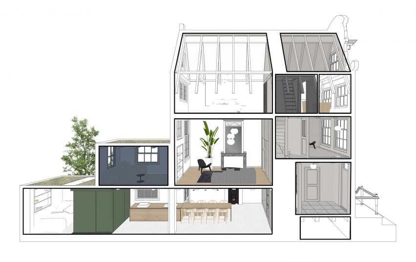 Canal House in Amsterdam designed by i29