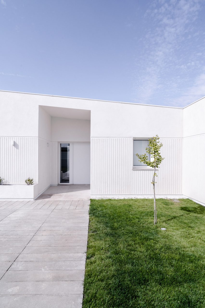 White villa in Spain