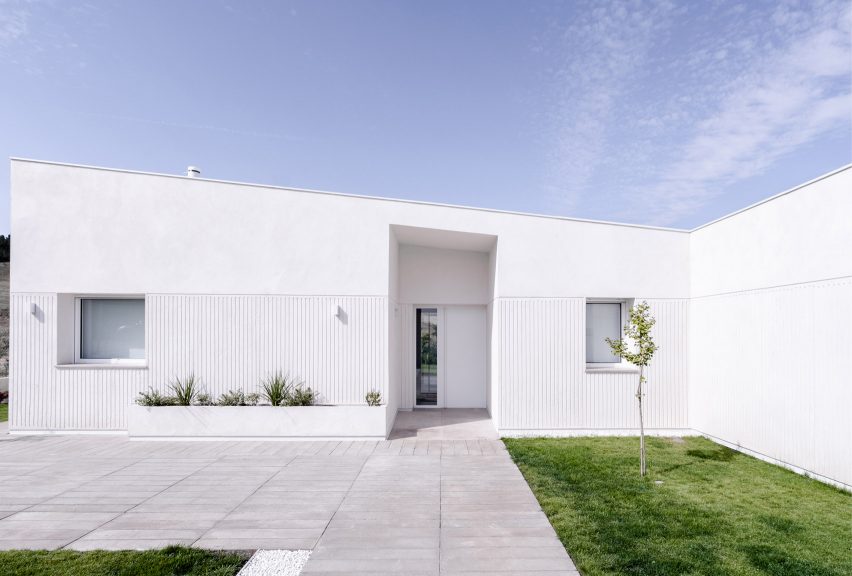 White villa in Spain