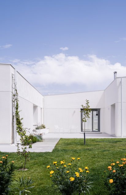 White villa in Spain