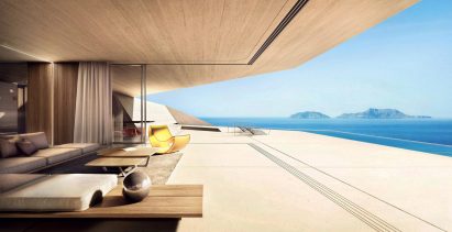 Render of Casa Katana by KRAK Architects