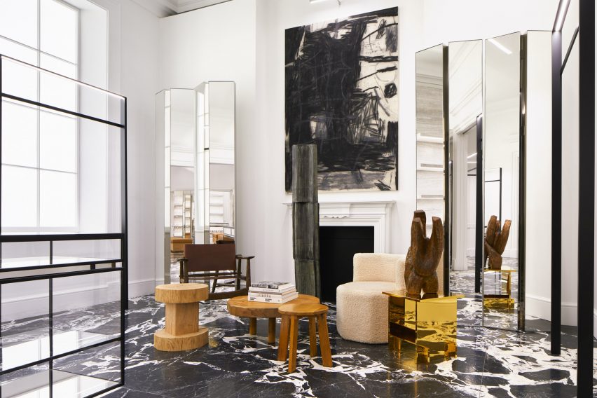 Celine New Bond Street store by Hedi Slimane