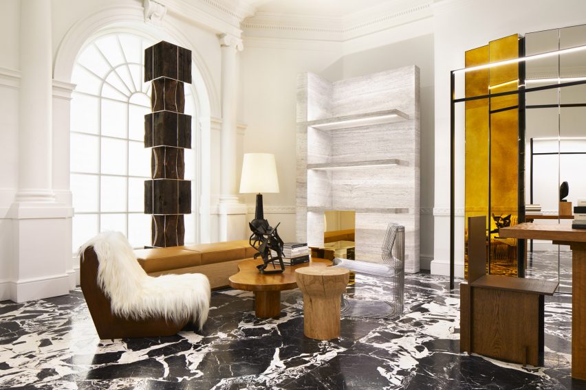Celine New Bond Street store by Hedi Slimane