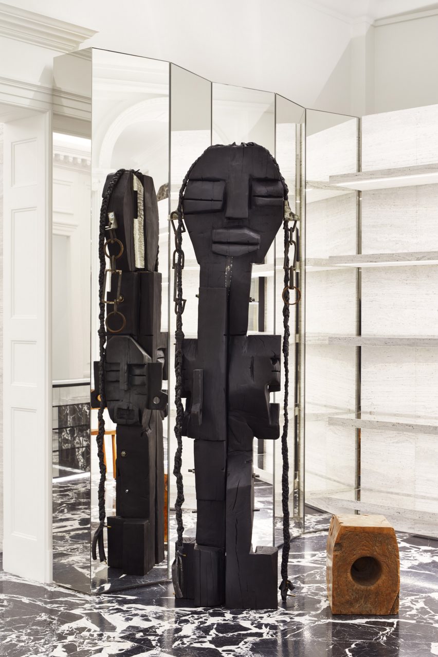 Celine New Bond Street store by Hedi Slimane