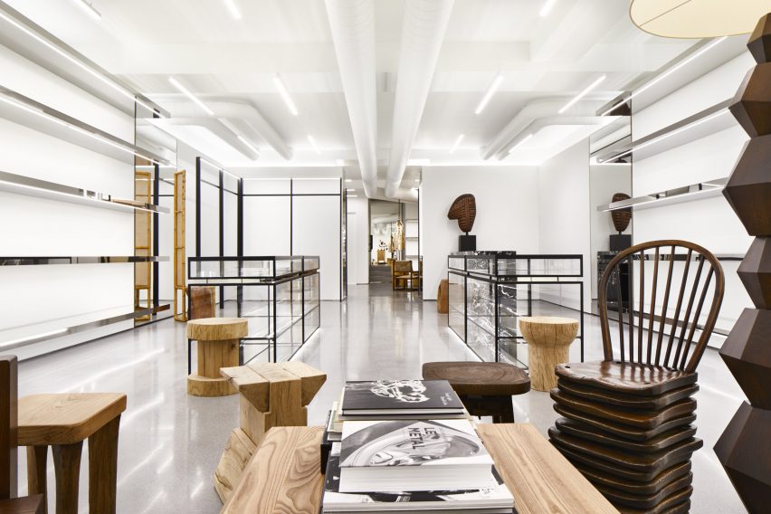 Celine New Bond Street store by Hedi Slimane