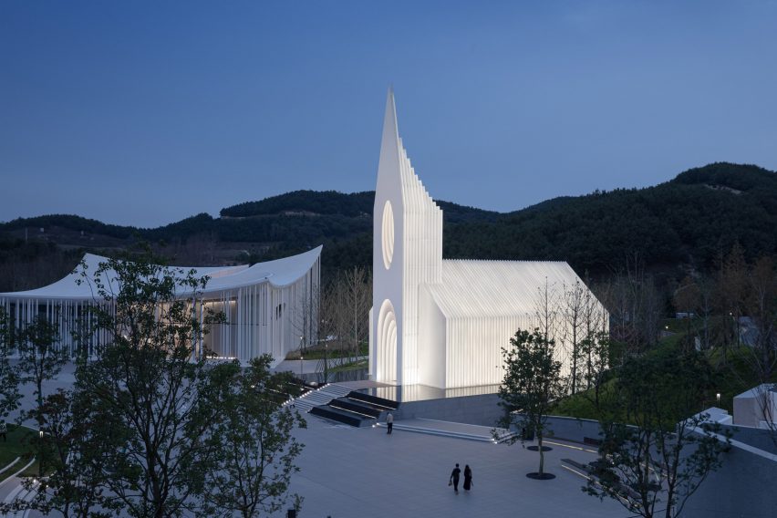 Büro Ziyu Zhuang's white Chamber Church