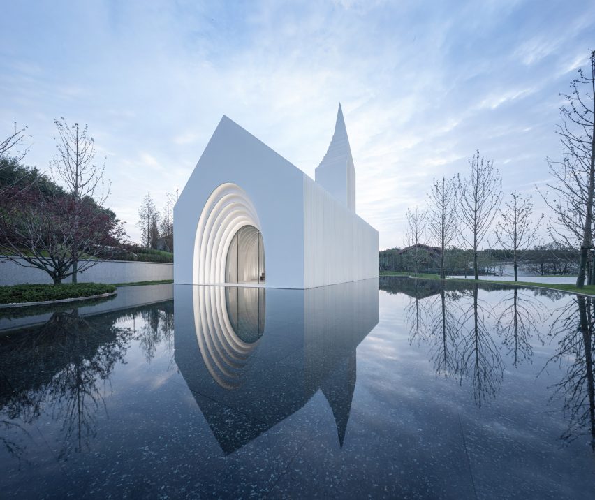 Back of Chamber Church, Qingdao